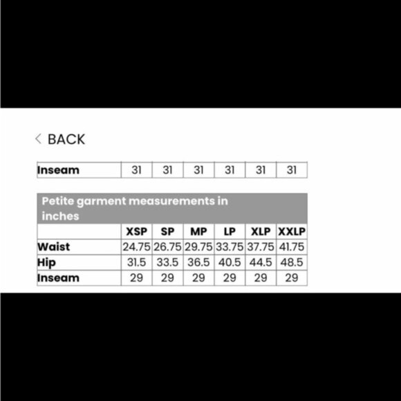 NEW Bellina Brown Straight Leg Ponte Pants- Size Medium Petite (bin 1U) - Picture 2 of 2